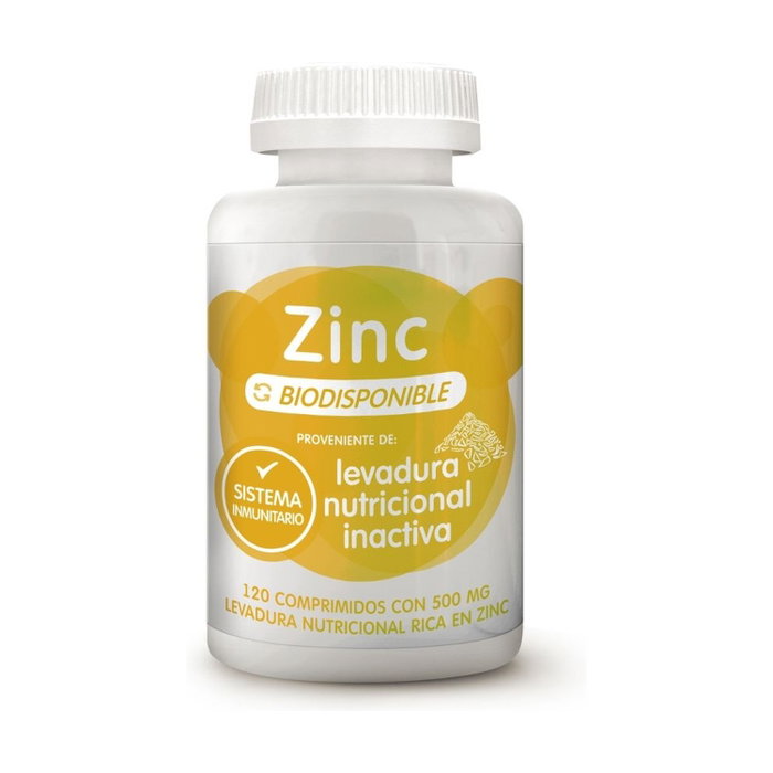 Energy Feelings Zinc Biodisponible 500 mg, 120 comprimidos, complemento alimenticio para sistema inmunitario Energy Feelings Zinc Biodisponible 500 mg, 120 comprimidos, complemento alimenticio para sistema inmunitario