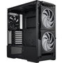 Lian Li LAN216R Caja Torre PC Gaming LANCOOL 216 Negro, Mid-Tower ATX/E-ATX, Malla, 2 Ventiladores ARGB 160mm + 1 140mm Incluidos, Panel Lateral Cristal Templado