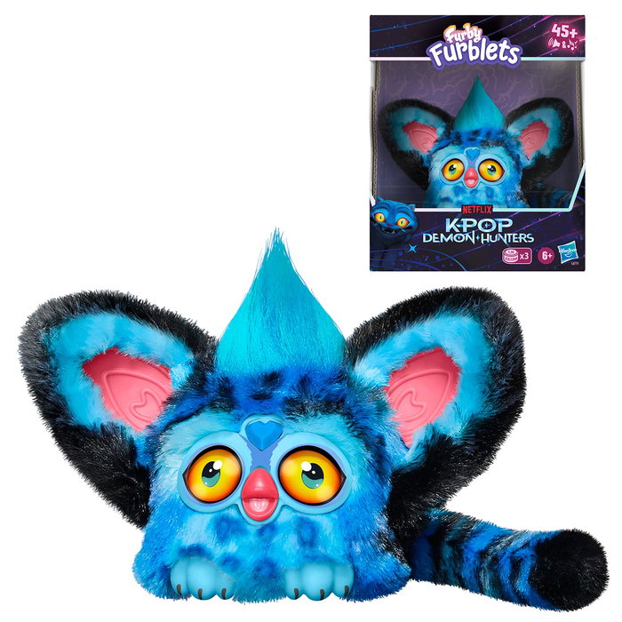 Hasbro Furby Furblet Derpy el tigre KPop Demon Hunters Hasbro Furby Furblet Derpy el tigre KPop Demon Hunters