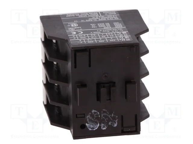 EATON ELECTRIC Contactores auxiliares con agarres de tornillo y montaje frontal EATON ELECTRIC Contactores auxiliares con agarres de tornillo y montaje frontal