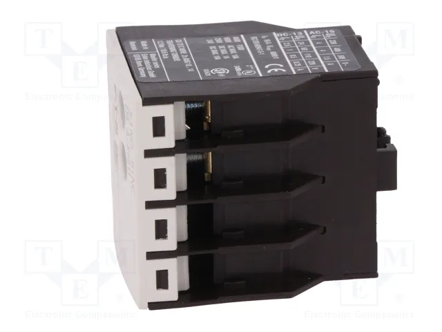 EATON ELECTRIC Contactores auxiliares con agarres de tornillo y montaje frontal EATON ELECTRIC Contactores auxiliares con agarres de tornillo y montaje frontal