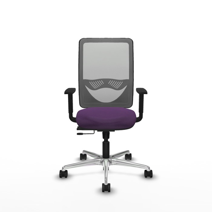 PIQUERAS Y CRESPO Silla de oficina Zulema con mecanismo Sincro/Traslack, Morado y Gris PIQUERAS Y CRESPO Silla de oficina Zulema con mecanismo Sincro/Traslack, Morado y Gris