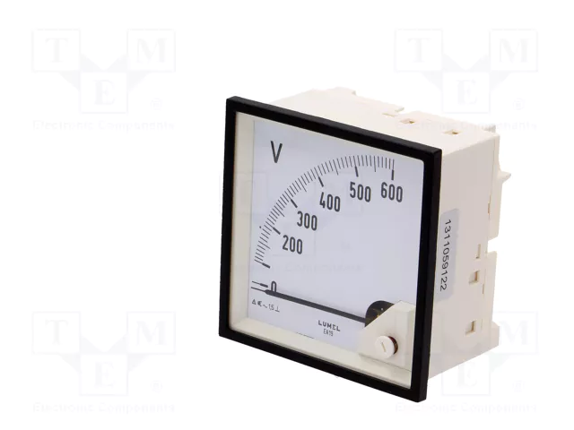 LUMEL Voltímetro para panel EA19N 0÷600V True RMS LUMEL Voltímetro para panel EA19N 0÷600V True RMS