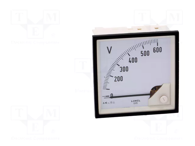 LUMEL Voltímetro para panel EA19N 0÷600V True RMS LUMEL Voltímetro para panel EA19N 0÷600V True RMS