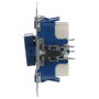 BUSCH-JAEGER Pulsador de superficie 2CKA001413A0475 Azul