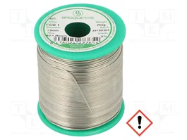 BROQUETAS Estaño libre de plomo Sn99,3Cu0,7 0,8mm 250g