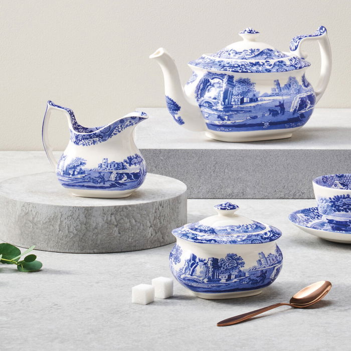 Spode Blue Italian Azucarero 250 Ml