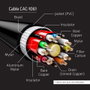 Club 3D DisplayPort 1.4 HBR3 Cable 5m 8K60Hz 32.4Gb/s Macho a Macho