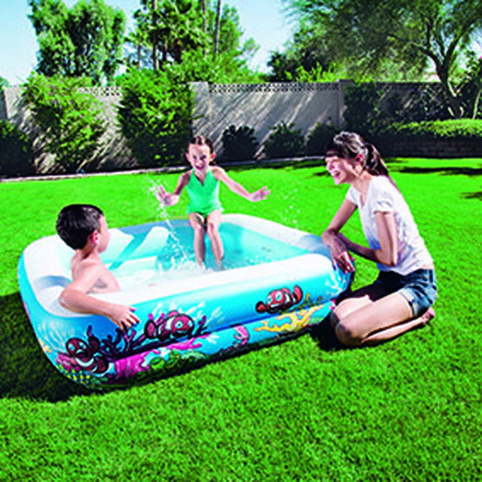 Bestway Piscina Hinchable Infantil Techo Desmontable 140x140x114 cm +2 Años Jardin 52192 Bestway Piscina Hinchable Infantil Techo Desmontable 140x140x114 cm +2 Años Jardin 52192