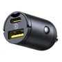 Baseus Tiny Star Cargador de Coche Mini 30W USB-C Negro Cósmico