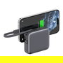 4smarts Powerbank Pocket Dual Cord 10000mAh 22.5W Gris 541625