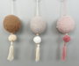 DKD Home Decor Decoración Colgante de Poliéster Bol Surtido