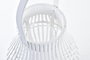 DKD Home Decor Portavelas Blanco Bambú y Cristal 29 x 34 x 29 cm