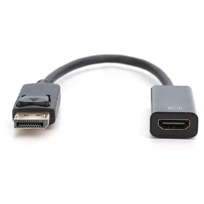 Digitus Adaptador/convertidor DisplayPort a HDMI, DA-70836, 0.15m, Macho a Hembra, Negro, DisplayPort 1.1a Digitus Adaptador/convertidor DisplayPort a HDMI, DA-70836, 0.15m, Macho a Hembra, Negro, DisplayPort 1.1a