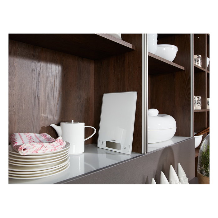 Soehnle Page Profi 300 Báscula Digital de Cristal Blanco