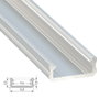 Perfil Aluminio Tipo D 2,02M