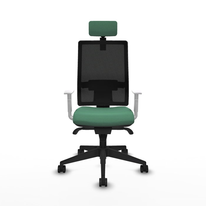 PIQUERAS Y CRESPO Silla de oficina Horna Verde esmeralda con mecanismo Sincro PIQUERAS Y CRESPO Silla de oficina Horna Verde esmeralda con mecanismo Sincro