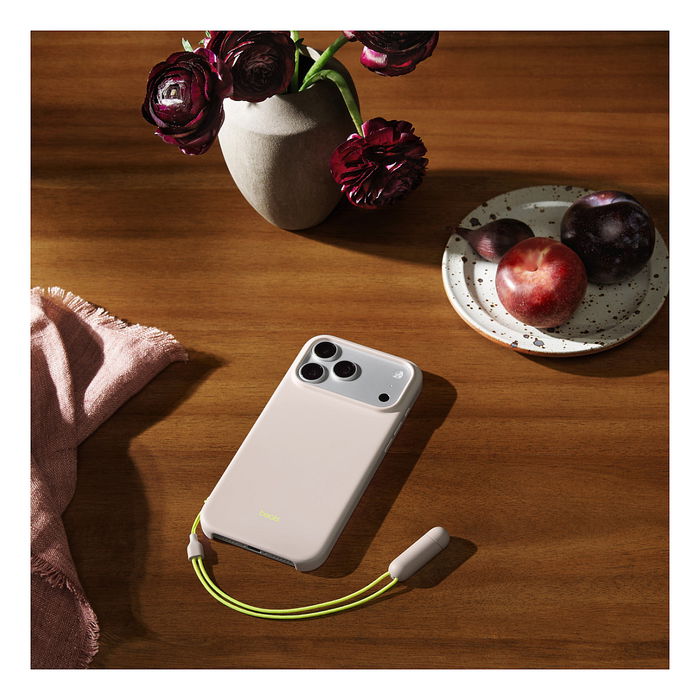 Apple MGTQ4LL/A Funda para iPhone 17 Pro Max con MagSafe, Soporte y Control de Cámara - Cal, Color Piedra