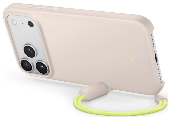 Apple Beats Kickstand Case para iPhone 17 Pro Max con MagSafe, Color Piedra Caliza