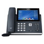 Yealink SIP-T48U Teléfono IP VoIP con Pantalla Táctil 7" LED, Gris, PoE, WiFi, Bluetooth, 16 Cuentas, 1000 Entradas