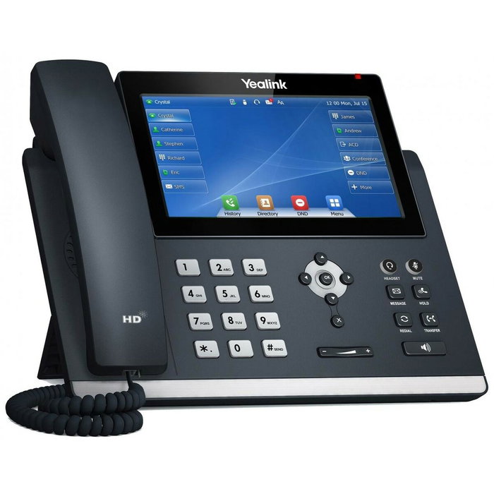 Yealink SIP-T48U Teléfono IP con Pantalla Táctil de 7 Pulgadas
