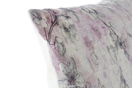 DKD Home Decor Cojin Oriental 10 x 45 x 45 cm (2 Unidades) Beige Gris Algodon