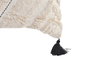 DKD Home Decor Cojín Boho Blanco 60 x 60 x 10 cm (4 Unidades)