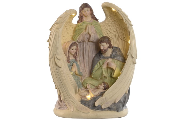 DKD Home Decor Nacimiento LED Resina Multicolor 25x16x31 cm DKD Home Decor Nacimiento LED Resina Multicolor 25x16x31 cm
