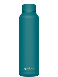 QUOKKA Botella Termo Acero Inoxidable Solid Midnight Green 630 ml