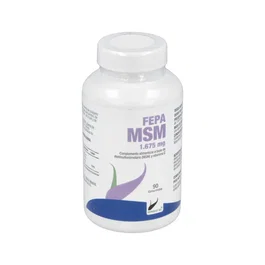 FEPADIET Fepa-Msm + C 90 Comp. Complemento alimenticio de Metilsulfonilmetano y Vitamina C