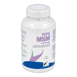 FEPADIET Fepa-Msm + C 90 Comp. Complemento alimenticio de Metilsulfonilmetano y Vitamina C