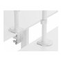 Equip Soporte articulado para escritorio de dos monitores 17-32 pulgadas Blanco