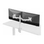 Equip Soporte articulado para escritorio de dos monitores 17-32 pulgadas Blanco
