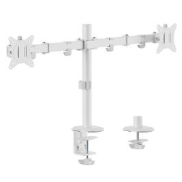 Equip Soporte Articulado para Dos Monitores 17-32 Pulgadas Blanco