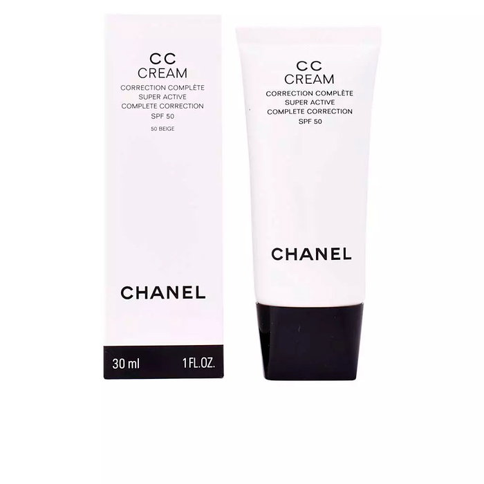 Chanel CC CREAM Corrección Completa SPF50 #B50, Crema Hidratante Con Color Para Todo Tipo de Piel