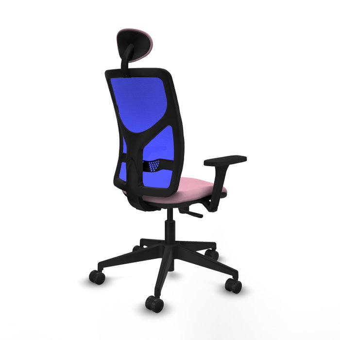 PIQUERAS Y CRESPO Silla de oficina Motilla con mecanismo Sincro, Rosa y Azul PIQUERAS Y CRESPO Silla de oficina Motilla con mecanismo Sincro, Rosa y Azul