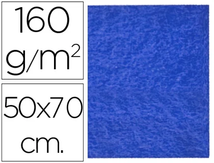 Liderpapel Fieltro Azul Oscuro 50x70cm 160g/m2 Liderpapel Fieltro Azul Oscuro 50x70cm 160g/m2
