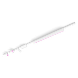 Philips Perifo Kit Base de Techo 3 Spots + Lightbar, Luz LED Inteligente Blanco y Color Ambiente, Bluetooth/Zigbee, IP20, 929003117601