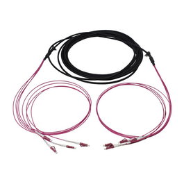 Synergy21 Cable LWL Trunkkabel U-DQ(ZN)BH 4G 50/125 Multimodo OM4, 170 m, LC/LC, en Trommel