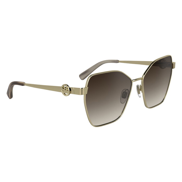 Longchamp LO180S-727 Gafas de Sol para Mujer Dorado/Marrón