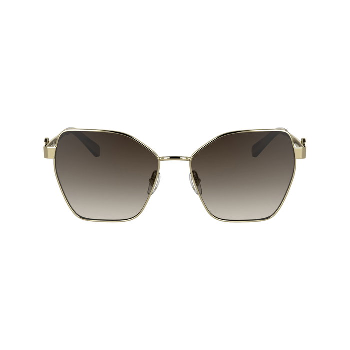 Longchamp LO180S-727 Gafas de Sol para Mujer Dorado/Marrón