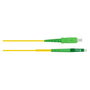 GoodConnections Cable de fibra óptica OS2 LC/SC SM 9/125Á 0,5m Amarillo