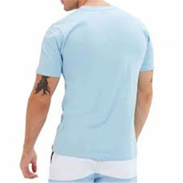 Camiseta de Manga Corta Hombre Ellesse Aprel Cian