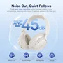 Baseus Bass BH1 NC Auriculares Inalámbricos con Cancelación de Ruido, Blanco