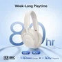 Baseus Bass BH1 NC Auriculares Inalámbricos con Cancelación de Ruido, Blanco