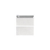 Herlitz Sobres de carta DL con impresión interior, blanco, 25 unidades