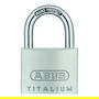 ABUS 64 Titalium 64TI/40 SL 6, Candado de Seguridad de Aluminio, 40 mm