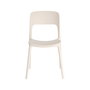 Silla Apilable Crema Pp Contract 58 X 41 X 82 cm (Set de 2)