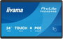 iiyama TW2424AS-B3P Panel interactivo 23,8 pulgadas Full HD Android Black de 60,5 cm (23,8 inch) IPS táctil con USB-C y Wi-Fi 6