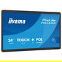 Iiyama TW2424AS-B3P Panel Interactivo Táctil 60.5cm (23.8") Full HD 1920x1080 IPS Android 14 Wi-Fi 6 USB-C 24/7 Montaje VESA 100x100mm